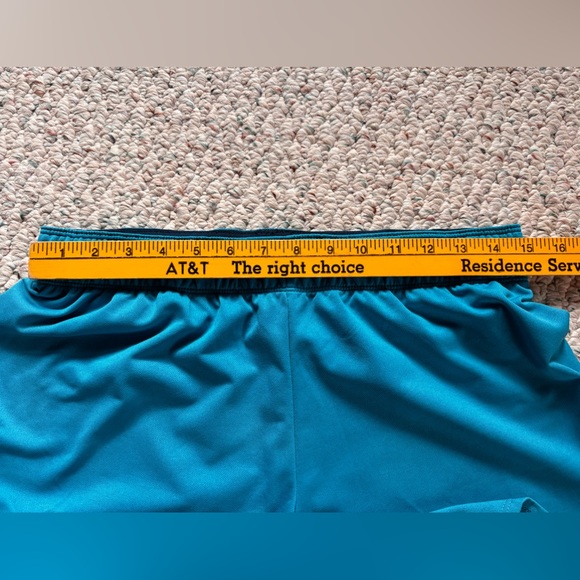 Nike Pro shorts.  Turquoise. Size S - Picture 4 of 5